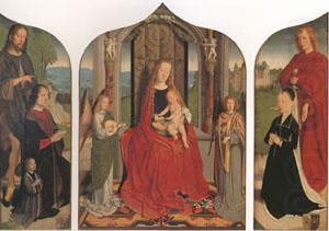 Gerard David The Virgin and child between angel musicians (mk05) china oil painting image